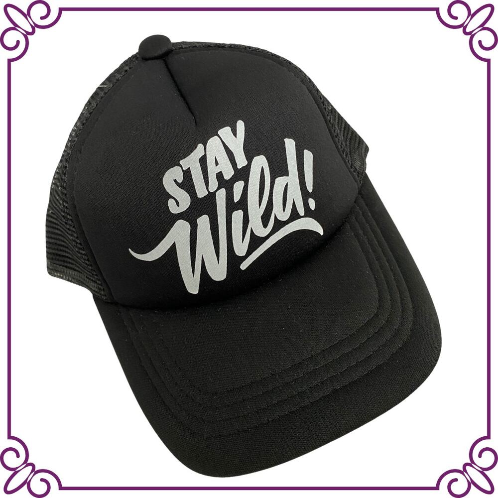 One Baby Trucker Hat Stay Wild! NEW